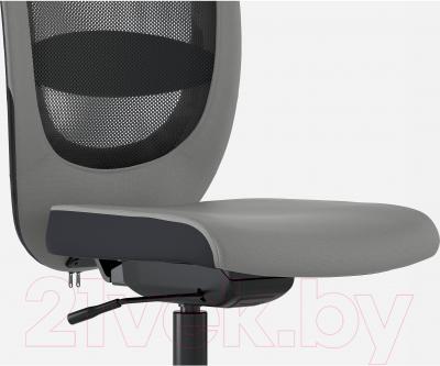 Кресло офисное Ikea Флинтан 202.904.66 (серый) - вид спереди