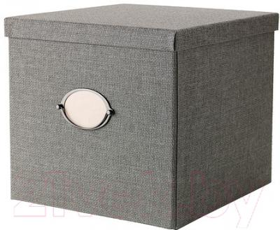 Коробка для хранения Ikea Кварнвик 302.566.69 (серый)