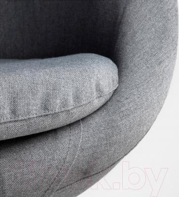 Кресло офисное Ikea Скрувста 302.800.04 (серый) - обивка из ткани