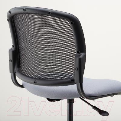 Кресло офисное Ikea Севальд 302.940.96 (черный/серый) - вид сзади