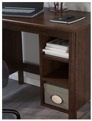 Письменный стол Ikea Брусали 303.022.99 (коричневый)