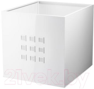 Ящик для хранения Ikea Лекман 102.471.38 (белый)