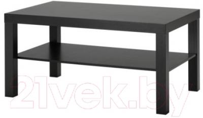 Журнальный столик Ikea Лакк 401.042.94 (черно-коричневый)