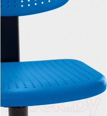 Стул офисный Ikea Альрик 402.141.17 (синий) - пластиковое сиденье
