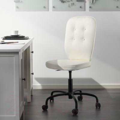 Кресло офисное Ikea Лиллхойден 402.387.12 (белый) - в интерьере