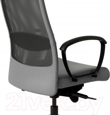Кресло офисное Ikea Маркус 402.611.42 (серый) - вид сзади