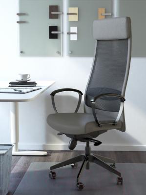 Кресло офисное Ikea Маркус 402.611.42 (серый) - в интерьере
