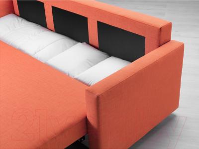 Диван Ikea Фрихетэн 403.007.23 (Шифтебу темно-оранжевый) - ящик для хранения белья