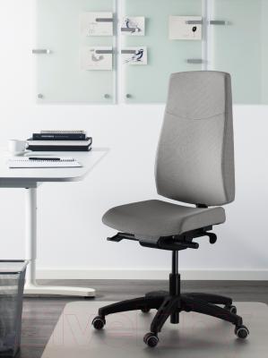 Кресло офисное Ikea Вольмар 403.155.69 (серый) - в интерьере