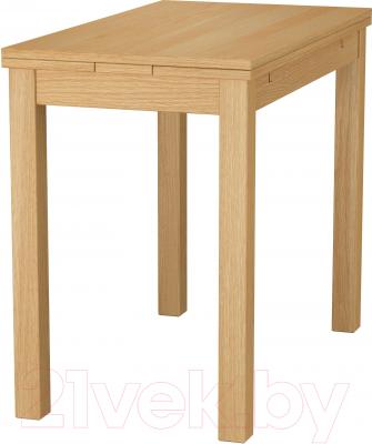 Обеденный стол Ikea Бьюрста 501.168.47 (дубовый шпон)