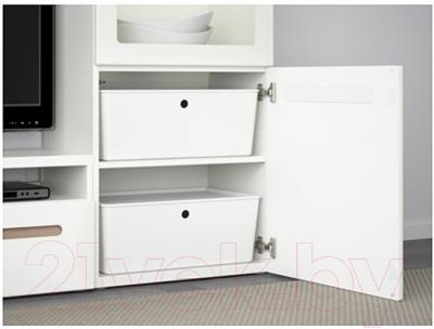 Ящик для хранения Ikea Куггис 102.802.03 (белый)