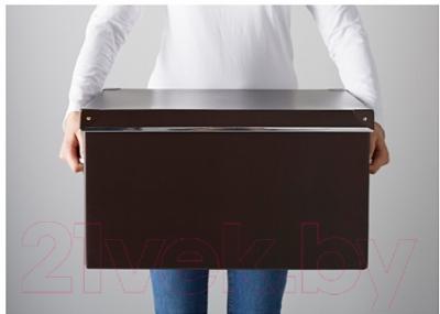 Коробка для хранения Ikea Фьелла 502.699.58 (коричневый)