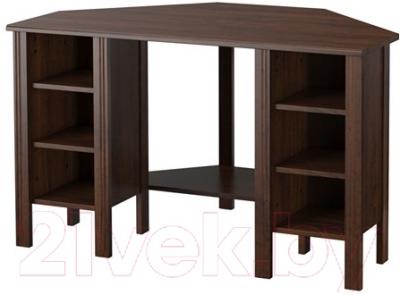 Письменный стол Ikea Брусали 503.049.90 (коричневый)