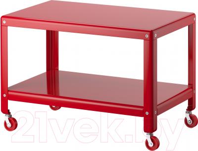 Журнальный столик Ikea Икеа ПС 2012 503.069.89 (красный)