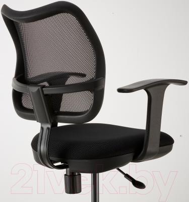 Кресло офисное Ikea Одфин 601.361.66 (черный) - вид сзади