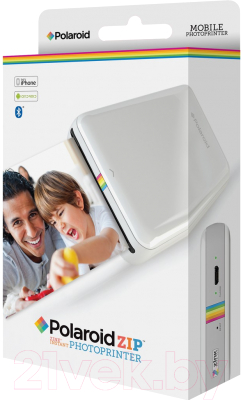 Принтер Polaroid Zip POLMP01W (белый)