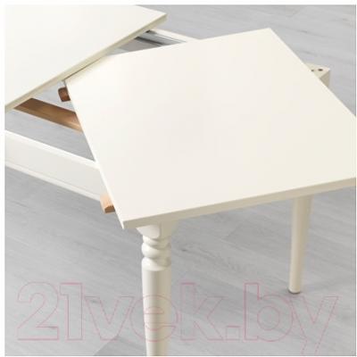 Обеденный стол Ikea Ингаторп 702.214.23 (белый)