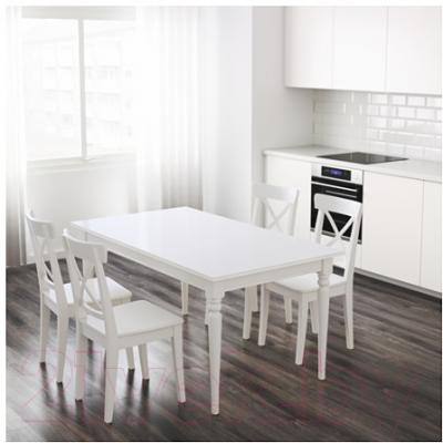 Обеденный стол Ikea Ингаторп 702.214.23 (белый)
