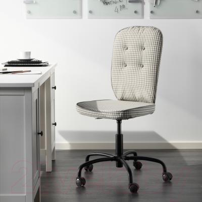 Кресло офисное Ikea Лиллхойден 702.332.42 (серый) - в интерьере