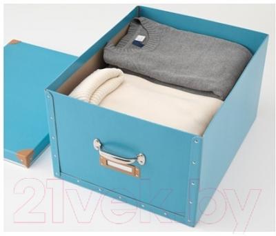 Коробка для хранения Ikea Фьелла 702.699.57 (синий)