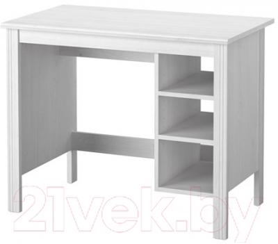 Письменный стол Ikea Брусали 703.023.01 (белый)