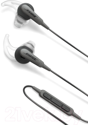 Наушники-гарнитура Bose SoundSport In-Ear for iPhone (черный)