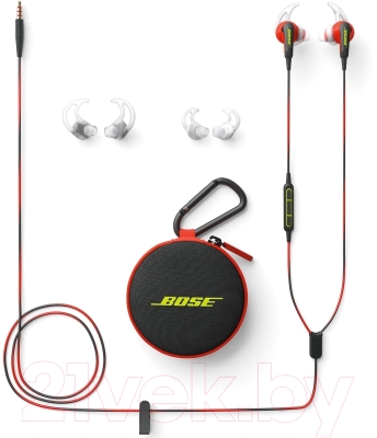 Наушники-гарнитура Bose SoundSport In-Ear for iPhone (красный)