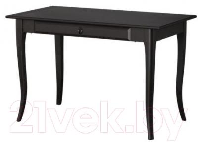 Письменный стол Ikea Лексвик 801.334.02 (черный)
