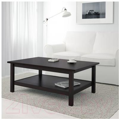 Журнальный столик Ikea Хемнэс 801.762.84 (черно-коричневый)