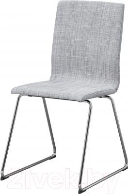 Стул Ikea Вольфганг 802.690.99 (серый/хром)