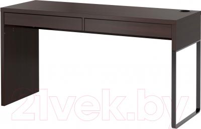 Письменный стол Ikea Микке 602.447.45 (черно-коричневый)