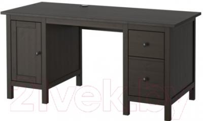 Письменный стол Ikea Хемнэс 602.457.21 (черно-коричневый)