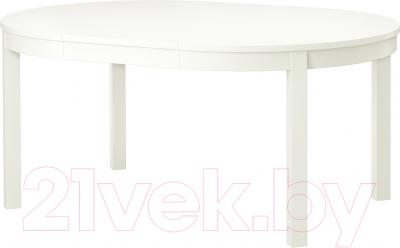 Обеденный стол Ikea Бьюрста 902.047.43 (белый)