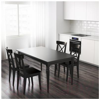 Обеденный стол Ikea Ингаторп 902.224.07 (черный)