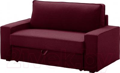 Чехол на 2-х местный диван Ikea Виласунд 902.430.61 (красно-сиреневый)