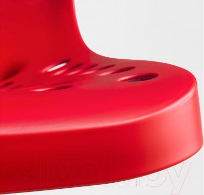 Стул офисный Ikea Сколберг/Споррен 090.236.10 (красный/черный) - пластиковое сиденье