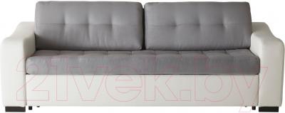 Диван Ikea Лиарум / Ласеле 091.720.68 (оннарп серый/бумстад белый) - вид спереди