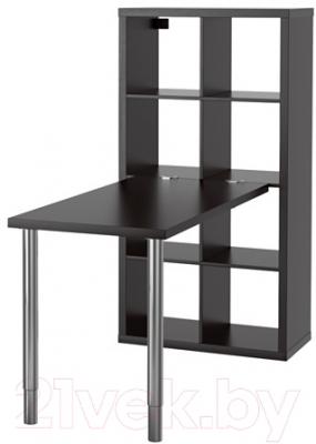 Письменный стол Ikea Каллакс 190.465.50 (черно-коричневый)