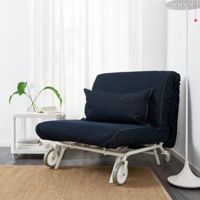 Кресло-кровать Ikea Икеа/Пс Мурбо 198.744.45 (темно-синий) - в интерьере
