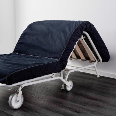 Кресло-кровать Ikea Икеа/Пс Мурбо 198.744.45 (темно-синий) - в процессе раскладки
