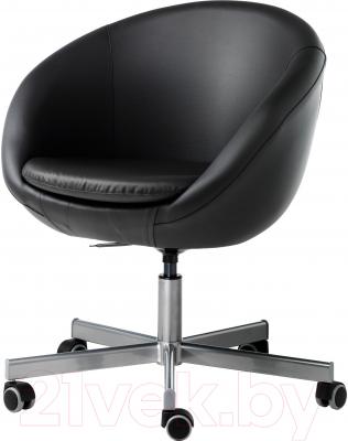 Кресло офисное Ikea Скрувста 602.800.26 (черный)