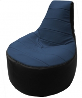 Бескаркасное кресло Flagman Трон Т1.3-09 (синий/черный) - 