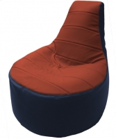 Бескаркасное кресло Flagman Трон Т1.3-12 (красный/синий) - 