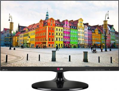 Монитор LG 23EA63T-P Black - фронтальный вид