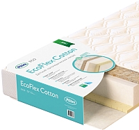 

Матрас в кроватку Плитекс, EcoFlex Cotton ЭКХк-01