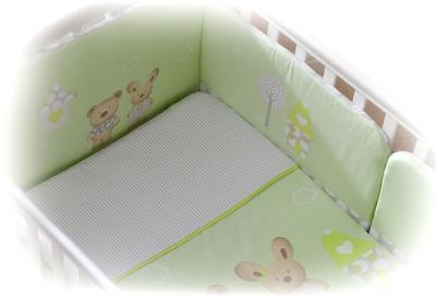 Комплект постельный для малышей Perina Венеция В7-02.1 (Лапушки) - расцветка