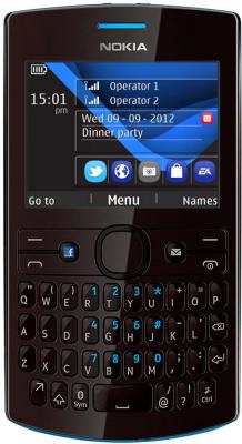 Мобильный телефон Nokia 205 Cyan - общий вид