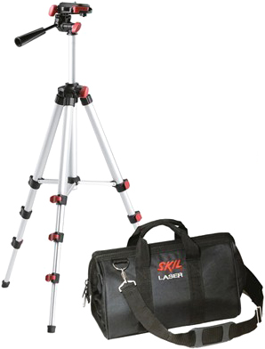 Лазерный нивелир Skil 0515 (F0150515AC + штатив) - штатив и сумка