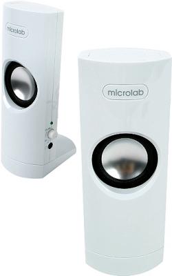 Мультимедиа акустика Microlab B 18 White (B18-3154) - общий вид