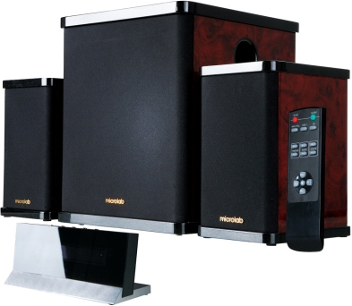 Мультимедиа акустика Microlab H 200 Dark Wood (H200-3164) - общий вид